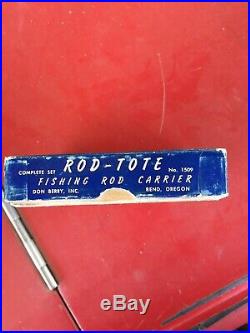 Vintage Auto Accessory Fishing Pole Holders Rod Tote 1930s 1940s 1950s