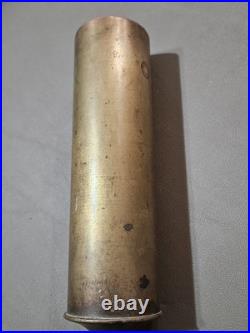 Vintage Brass In Ground Fishing Rod Holder