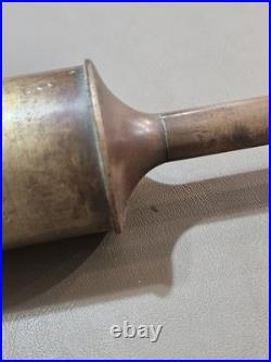 Vintage Brass In Ground Fishing Rod Holder