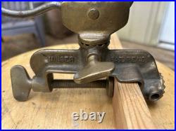 Vintage Minser Anglers Supply Bronze Rod Holder