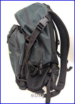 Vintage Sage Green Fly Fishing Pack Backpack Rod Holder Vintage Sage Green Fly Fishing Pack Backpack Rod Holder