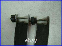 Vintage car fishing rod holder auto fishing pole holder roof top rain gutter