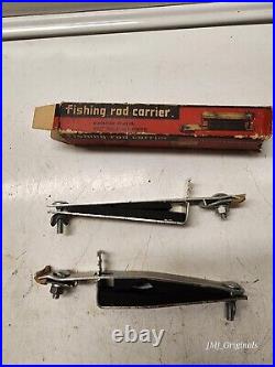 Vintage fishing pole holder