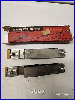 Vintage fishing pole holder