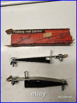 Vintage fishing pole holder