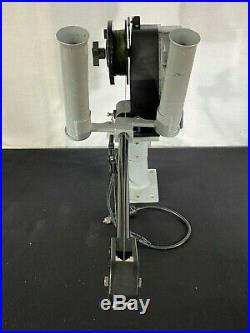 WALKER ELECTRIC DOWNRIGGER with DUAL ROD HOLDER and PIVOTING PEDESTAL MOUNT
