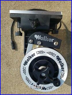 Walker Combo-Pak Chrome Electric Downrigger C-EDRC-234 Dual Rod Holder 4' Arm ++