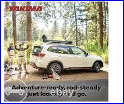 Yakima Rooftop Fly Rod Carrier, Adjustable Length Holder for up to 4 Rods